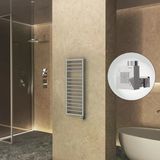 NAXOS Elektrikli Havlupan 500x1193 Gri 7012 Texture (KTX1 Termostat) 600W