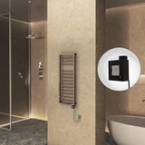 NAXOS Elektrikli Havlupan 500x1193 Rose Gold Parlak (KTX1 Termostat) 300W Spiral Kablolu