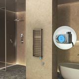 NAXOS Elektrikli Havlupan 500x1193 Rose Gold Parlak (Musa Termostat) 300W
