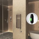 NAXOS Elektrikli Havlupan 500x1193 Rose Gold Parlak (OnOff Düğmeli) 300W