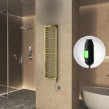 NAXOS Elektrikli Havlupan 500x1655 Altın (OnOff Düğmeli) 600W