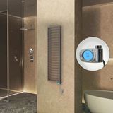 NAXOS Elektrikli Havlupan 500x1655 Antrasit Texture (Musa Termostat) 600W
