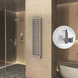 NAXOS Elektrikli Havlupan 500x1655 Gri 7012 Texture (KTX1 Termostat) 600W