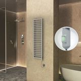NAXOS Elektrikli Havlupan 500x1655 Gri 7012 Texture (OnOff Düğmeli) 600W