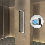 NAXOS Elektrikli Havlupan 500x1655 Krom (Musa Termostat) 600W