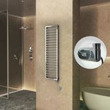 NAXOS Elektrikli Havlupan 500x1655 Krom (Thesis Termostat) 600W