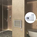 NAXOS Elektrikli Havlupan 800x578 Beyaz Mat (Thesis Termostat) 300W