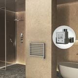 NAXOS Elektrikli Havlupan 800x578 Gri 7012 Texture (KTX3 Termostat) 300W