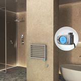 NAXOS Elektrikli Havlupan 800x578 Gri 7012 Texture (Musa Termostat) 300W