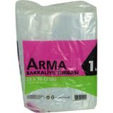 Naylon Torba Arma Şeffaf Bakkaliye Kuruyemiş Şeker Torbası 23X36 (2 Lik ) Takribi 190 Adet - 1 Adet