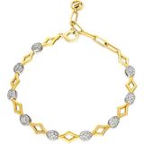 Nayra Jewelry Pleasure 18 Ayar Altın Kaplama Kadın Bilezik - Gold - Standart