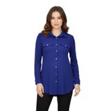 Nazal Kadın Düğmeli Cep Modelli Tunik INDIGO 48 BGL-ST05191