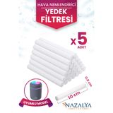 Nazalya H2o Hava Nemlendirici Buhar Makinesi Filtresi 5 Adet Uyumlu (SADECE FİLTREDİR)