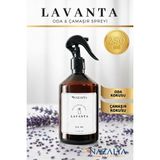 Nazalya Lavanta - Oda ve Çamaşır Spreyi Oda Kokusu Kalıcı ve Ferah Etkili Room Spray 250ML