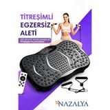 Nazalya Titreşimli Egzersiz Aleti Spor Platformu Yüksek Hız Tüm Vücut Egzersizi Basen, Karın, Kol ve Bacak Kondisyon Cihazı