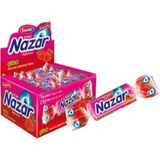Nazar 1 Adet Çilek Aromalı Şekersiz Sakız Doğal Taze Tat ile Diş Sağlığınızı Korur