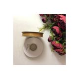 Nazar 1 Cm 25 Metre Hardal Organze Kurdele Bebek Magnet Süsleme, Nikah, Doğum Günü, Hobi Süsleri – Kurdele