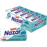 NAZAR Beyaz Nane Aromalı Şeker İçermeyen Sakız 5 Adet Ferahlatıcı Etki - 14 gr