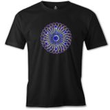 Nazar Boncuğu Siyah Erkek Tshirt