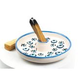 Nazar Boncuklu- Ritüel-Tütsü Başlangıç Seti-5 (1 Ad. Seramik Tütsülük + 30 Gr.Palo Santo Ağaç tütsü