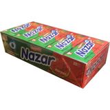 NAZAR Karpuz Aromalı 5'li Şekersiz Sakız 20'li Tatlandırıcı İçeren Sağlıklı Seçenek - 20 gr