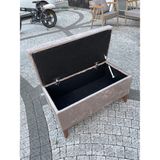 Nazar Mobilya Çorlu Sandıklı ve Amortisörlü Puf - 80cm x 40cm