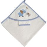 Nazbaby Bebek Havlusu Filli - Mavi - 0 - 2 Yaş