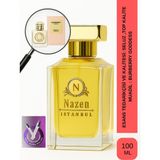 Nazen İstanbul Goddess | Yoğun Vanilya - Amber - Gül - Sedir Ağacı | Aromatik ve Gurme Intense EDP Kadın Parfüm
