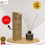 Nazen Istanbul Saray Koleksiyonu Amber - Safran - Vanilya Dekoratif 120 ml Bambu Çubuklu Oda Kokusu