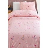NazeninHome Ranforce %100 Pamuk Unicorn Çocuk Desenli Tek Kişilik Nevresim Takımı | Çarşaflı