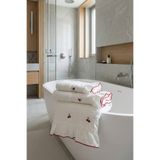 Nazik Home Cherry Kiraz Nakışlı Yüz Havlusu (50 x 90 cm)