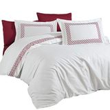 Nazik Home Dolce Organik Pamuk Saten Nevresim Takımı Bordo