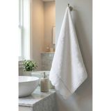 Nazik Home Elora Çizgi Nakışlı Yüz Havlusu (50 x 90 cm)