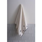 Nazik Home Serena Fiyonk Nakışlı Banyo Havlusu (90 x 150 cm)