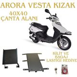 Nazilli Avm Arora Vesta 50 ve 125 Kızaklı Kurye Paket Çanta Demiri