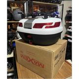 Nazilli Avm Maxem 45 Sl Beyaz Sırt Dayamalı Topcase Çanta Motorsiklet İçin Uygun Aksesuar