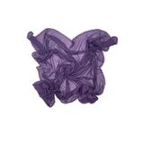 nazipek Kenarları Oyalı Pamuklu Mürdüm Yazma 100x100cm Eşarp