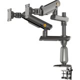 Nb Ergonomic North Bayou D9C 27-50 Inch Çift Kol 2-20 kg Vesa Uyumlu Profesyonel Monitör Standı