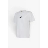 Nb Lifestyle Men Tshirt Erkek Beyaz T-Shirt - Mnt1642