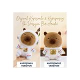 NB market Astronot kapibara peluş oyuncak 35 santim sevimli yumuşacık kapüşonlu capybara