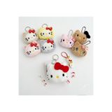 NB market Kafa Mini peluş anahtarlık hello sanrio karakter 2 adet rasgele model kitty dostları ve kendisi