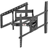 NB North Bayou Ağır Hizmet Tipi TV Duvara Montaj Çift Kollu Eklemli Döner TV Braketi Çoğu 75 "-110" LED LCD OLED TV'ler için VESA Uyumlu 200 lbs'ye kadar Tutun Duvar Braketi SP5