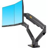 Nb North Bayou G35 Çift Kol Amortisörlü Monitör Tutucu Stand 22-32" - Siyah