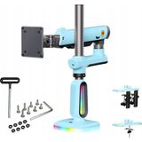 Nb North Bayou Nb M9 Profesyonel Rgb Aydınlatmalı 32-60 Inç Amortisörlü Oyuncu Monitör Kolu Mavi(2-20 Kg)