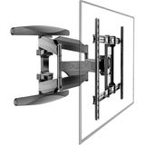 Nb North Bayou P65 Ultra İnce Hareketli TV Askı Aparatı 55"–85" Ekran Boyutu Sağ Sol Hareket Yönü