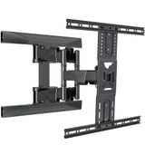 NB North Bayou TV Duvara Montaj Döner TV Braketi 45-75 Düz Ekran TV VESA için Tam Hareket 600x400mm'ye Kadar Yük Kapasitesi to100 lbs(45kg)
