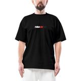 Nba 2K22 Oversize Siyah Tişört - L