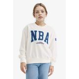 NBA Wordmark Oversize Geniş Kalıp Bisiklet Yaka Sweatshirt Kız Çocuk
