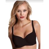 NBB 3613 2 Adet Siyah Balenli Soft Cup Toparlayıcı Sütyen