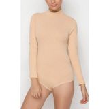 NBB 6 Adet Nbb Bayan Balıkçı Yaka Uzun Kollu Çıtçıtlı Body 2960